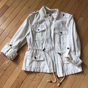 White Utility Jacket